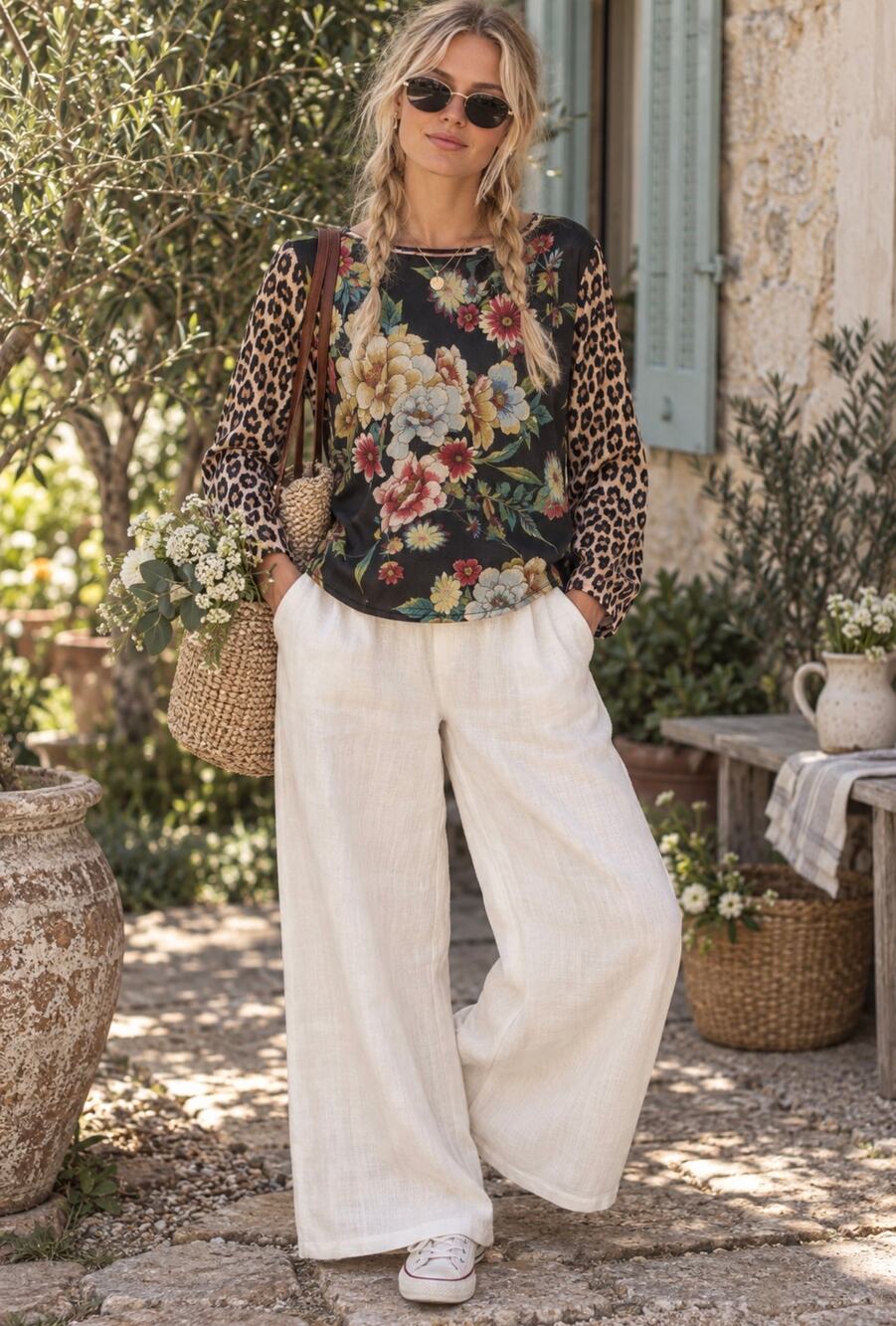 JOHNNY WAS Leo 100% Silk Blouse NWT Size SMALL